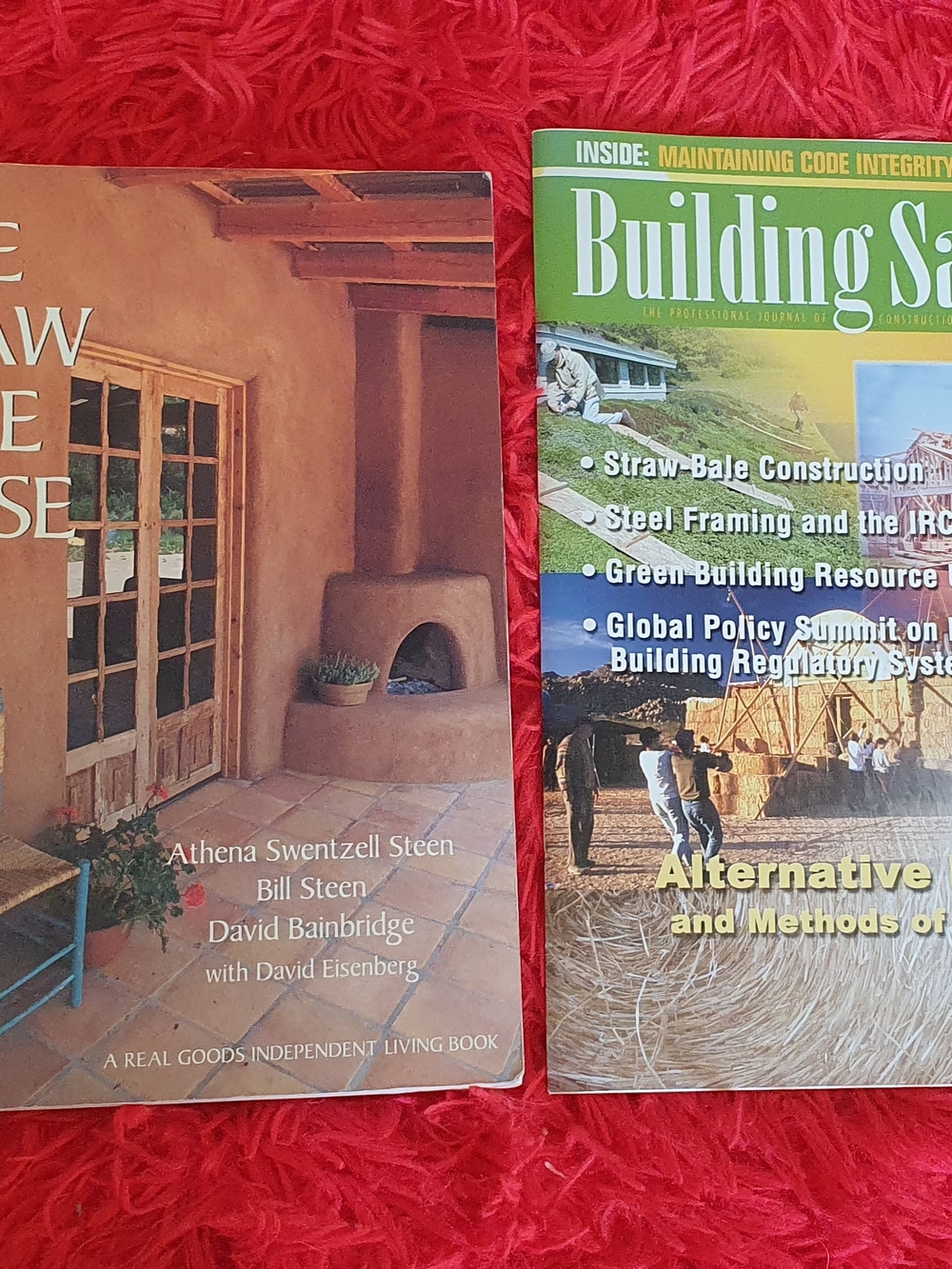Straw Bale Building Book Bundle – Sustainable Construction / Alternative